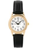 ZEGAREK DAMSKI PERFECT A4211-W - czarny / złoty (zp845a)