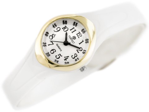 ZEGAREK DZIECIĘCY PERFECT A915 - whie/gold (zp752g)