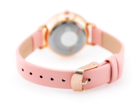 ZEGAREK DAMSKI PERFECT A3086 (zp855b) pink/rosegold
