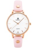 ZEGAREK DAMSKI PERFECT B7327 antyalergiczny (zp847e) pink/r.gold