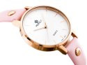 ZEGAREK DAMSKI PERFECT B7327 antyalergiczny (zp847e) pink/r.gold