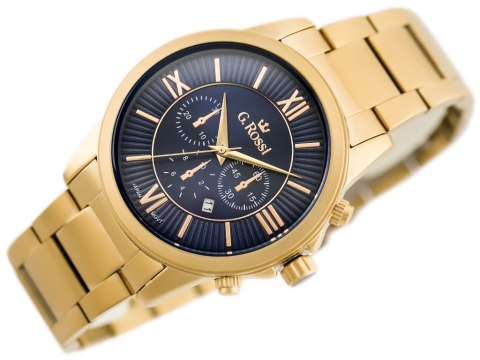 ZEGAREK G. ROSSI - 6846B (zg200g) + BOX