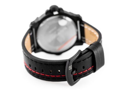 ZEGAREK MĘSKI NAVIFORCE - NF9099 (zn079b) - black/red + box