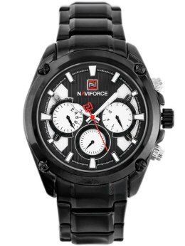 ZEGAREK MĘSKI NAVIFORCE - NF9113 (zn078a) - black/silver + box
