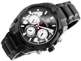 ZEGAREK MĘSKI NAVIFORCE - NF9113 (zn078a) - black/silver + box