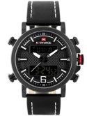 ZEGAREK MĘSKI NAVIFORCE - NF9135 (zn076a) - black/white + box