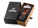 ZEGAREK MĘSKI NAVIFORCE - NF9135 (zn076a) - black/white + box