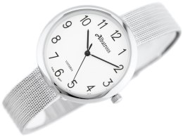 ZEGAREK DAMSKI ALBATROSS ABBC20 (za542a) silver / white