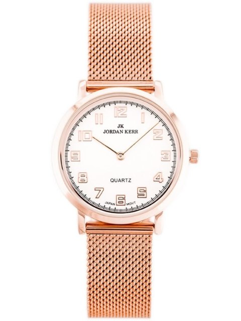 ZEGAREK DAMSKI JORDAN KERR - I2001 (zj937d) rosegold/silver