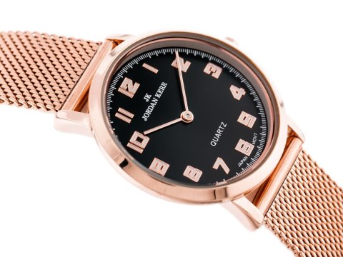 ZEGAREK DAMSKI JORDAN KERR - I2001 (zj937e) rosegold/black