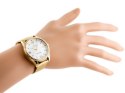 ZEGAREK G. ROSSI - 6748B-3D1 (zg788b) gold/pearl + BOX