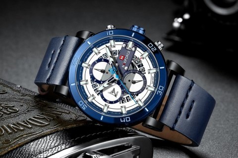 ZEGAREK MĘSKI NAVIFORCE - NF9131 (zn086e) blue + BOX
