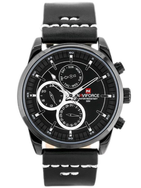 ZEGAREK MĘSKI NAVIFORCE - NF9148 (zn085b) black + BOX