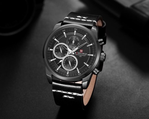 ZEGAREK MĘSKI NAVIFORCE - NF9148 (zn085b) black + BOX