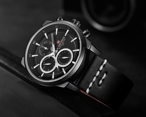 ZEGAREK MĘSKI NAVIFORCE - NF9148 (zn085b) black + BOX