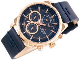 ZEGAREK MĘSKI NAVIFORCE - NF9148 (zn085e) blue/rg + BOX