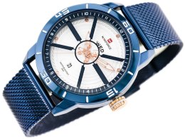 ZEGAREK MĘSKI NAVIFORCE - NF9155 (zn092d) blue/silver + BOX