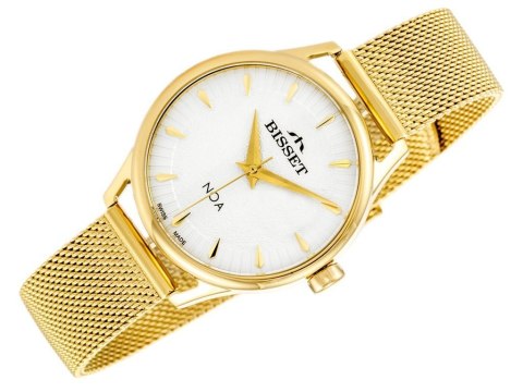 ZEGAREK DAMSKI BISSET BSBE90 (zb561c) gold