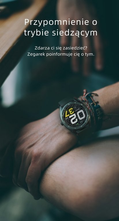 SMARTWATCH MĘSKI G. Rossi SW011-2 black/black/red + dodatkowy PASEK (sg006b)
