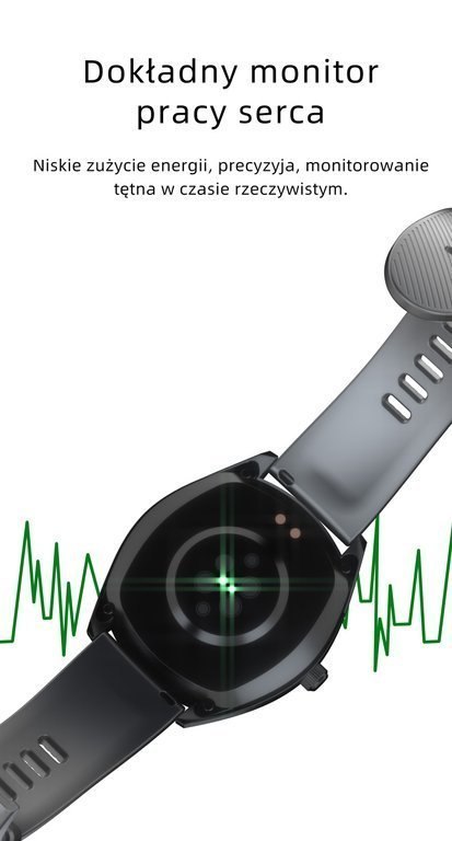 SMARTWATCH MĘSKI G. Rossi SW011-2 black/black/red + dodatkowy PASEK (sg006b)