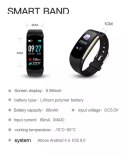 SMARTBAND UNISEX Rubicon RNCE59 - DWA PASKI, CIŚNIENIOMIERZ (sr012d)