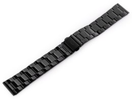Bransoleta Bisset (bb022b) - czarna 20mm