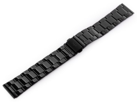 Bransoleta Bisset (bb022b) - czarna 20mm