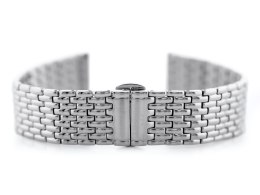 Bransoleta Bisset (bb023a) - srebrna 18mm