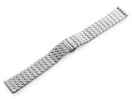 Bransoleta Bisset (bb023a) - srebrna 18mm