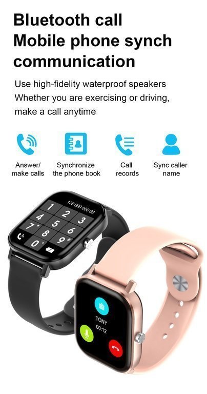 SMARTWATCH DAMSKI PACIFIC 20-4 - EKG, WYKONYWANIE POŁĄCZEŃ (sy017d)