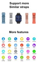 SMARTWATCH DAMSKI PACIFIC 20-4 - EKG, WYKONYWANIE POŁĄCZEŃ (sy017d)