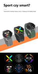 SMARTWATCH MĘSKI G. Rossi SW018-3 black/black (sg012c) WŁASNE TARCZE