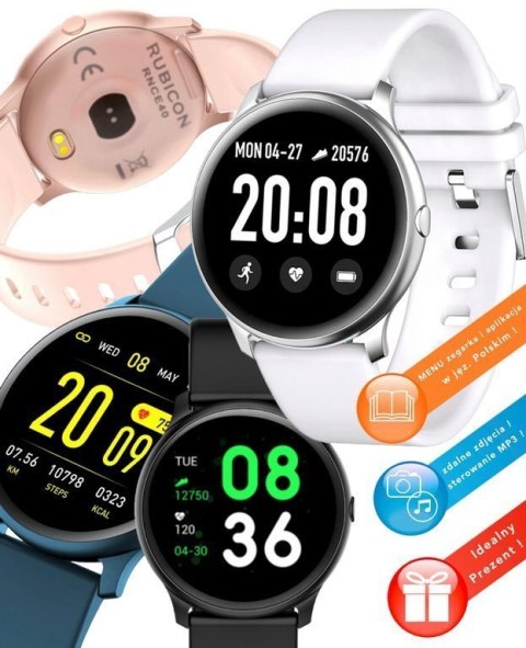 SMARTWATCH UNISEX Rubicon RNCE40PRO - WYŚWIETLACZ Z PEŁNYM DOTYKIEM (sr015a)