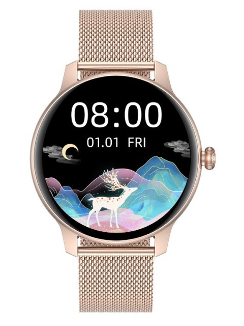 SMARTWATCH DAMSKI G. Rossi SW020-1 - CIŚNIENIOMIERZ, PULSOKSYMETR (sg013a)