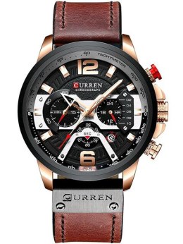 ZEGAREK MĘSKI CURREN 8329 (zc027d) - CHRONOGRAF + BOX