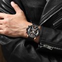 ZEGAREK MĘSKI CURREN 8329 (zc027d) - CHRONOGRAF + BOX
