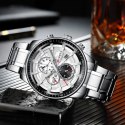 ZEGAREK MĘSKI CURREN 8362 (zc017a) - CHRONOGRAF + BOX