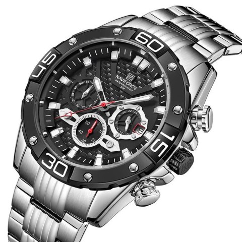 ZEGAREK MĘSKI NAVIFORCE NF8019 - CHRONOGRAF (zn124a) + BOX