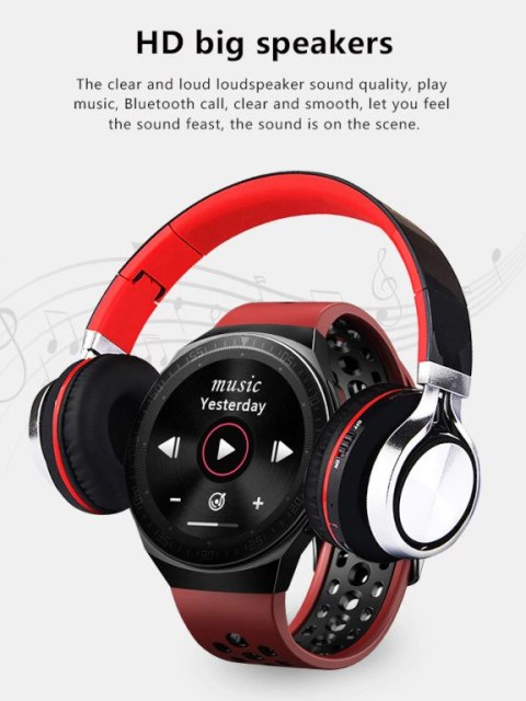 SMARTWATCH MĘSKI Rubicon RNCE68 - WYKONYWANIE POŁĄCZEŃ (sr016e)