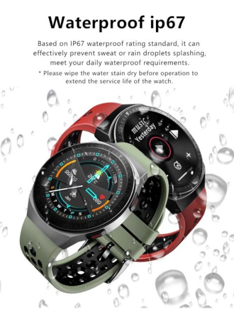 SMARTWATCH MĘSKI Rubicon RNCE68 - WYKONYWANIE POŁĄCZEŃ (sr016f)