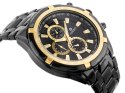 ZEGAREK MĘSKI PERFECT - MILTON - black/gold (zp112k)