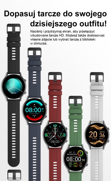 SMARTWATCH MĘSKI G. Rossi SW019-2 black/black (sg014b) PROWADZENIE ROZMÓW