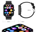 SMARTWATCH UNISEX Rubicon RNCE79 - WYKONYWANIE POŁĄCZEŃ, TERMOMETR (sr026c)