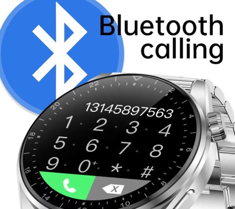SMARTWATCH MĘSKI Rubicon RNCE88 - WYKONYWANIE POŁĄCZEŃ, WŁASNE TARCZE (sr033a)