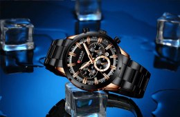 ZEGAREK MĘSKI CURREN 8355- CHRONOGRAF (zc028d) + BOX