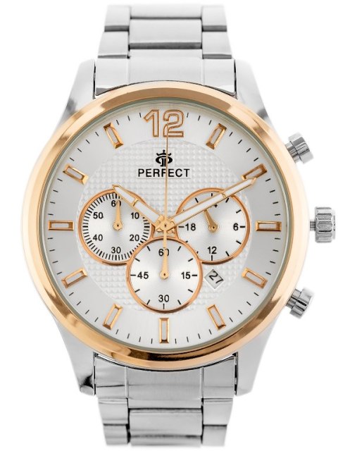 ZEGAREK MĘSKI PERFECT CH01M - CHRONORGAF (zp355b)