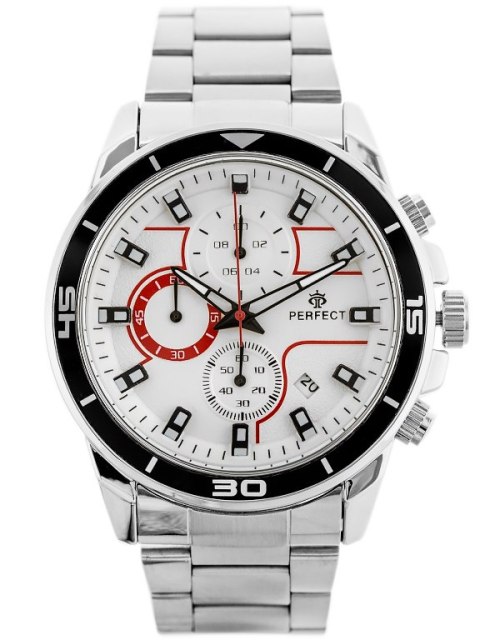 ZEGAREK MĘSKI PERFECT CH02M - CHRONORGAF (zp356a)