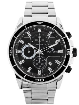 ZEGAREK MĘSKI PERFECT CH02M - CHRONORGAF (zp356b)