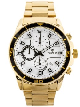 ZEGAREK MĘSKI PERFECT CH02M - CHRONORGAF (zp356d)
