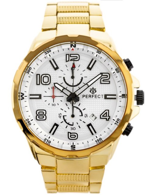 ZEGAREK MĘSKI PERFECT CH05M - CHRONORGAF (zp357d)